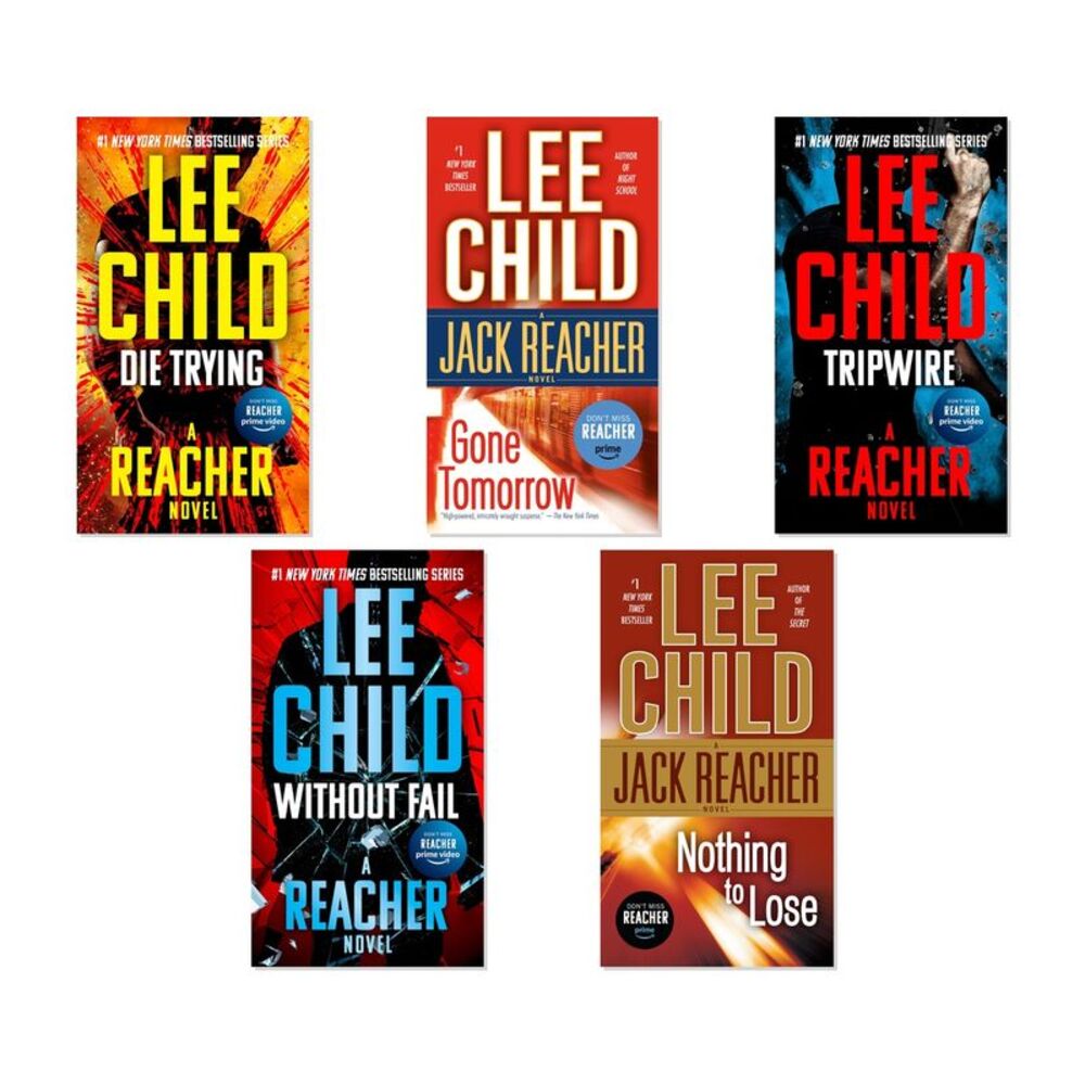 Jack Reacher Action Pack - 5-Book Complete Bundle Set by Lee Child